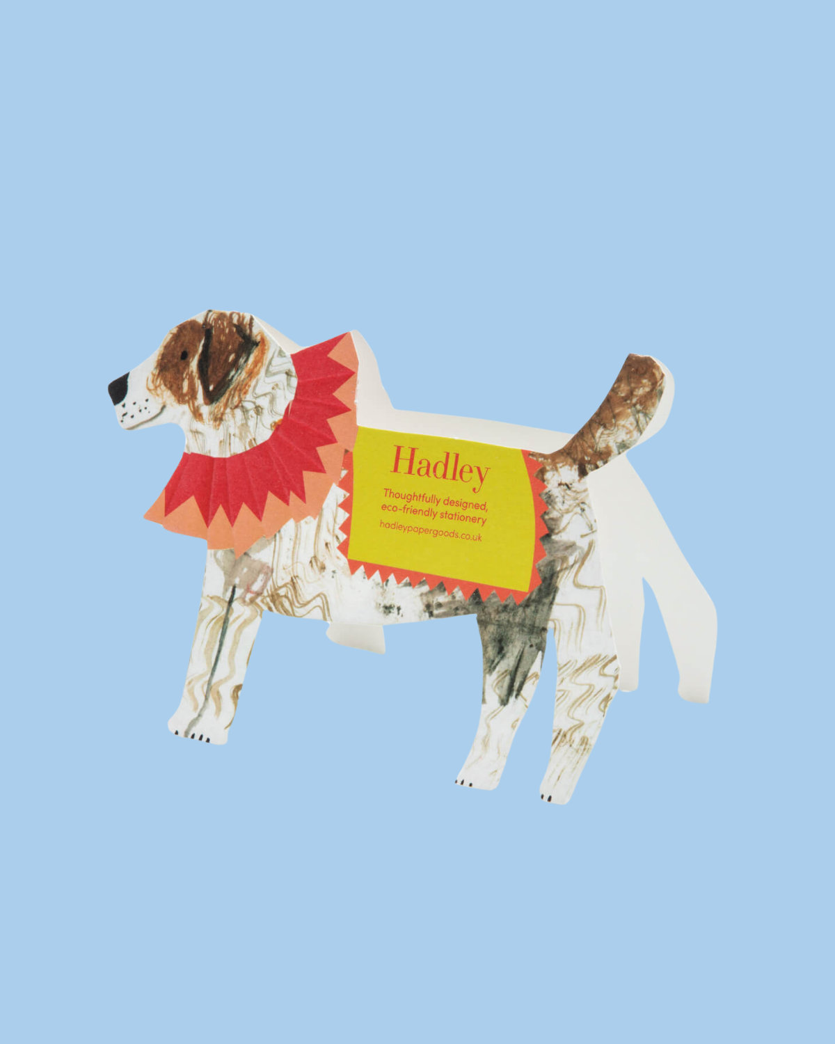 greeting card - jack russell terrier (stand-up)