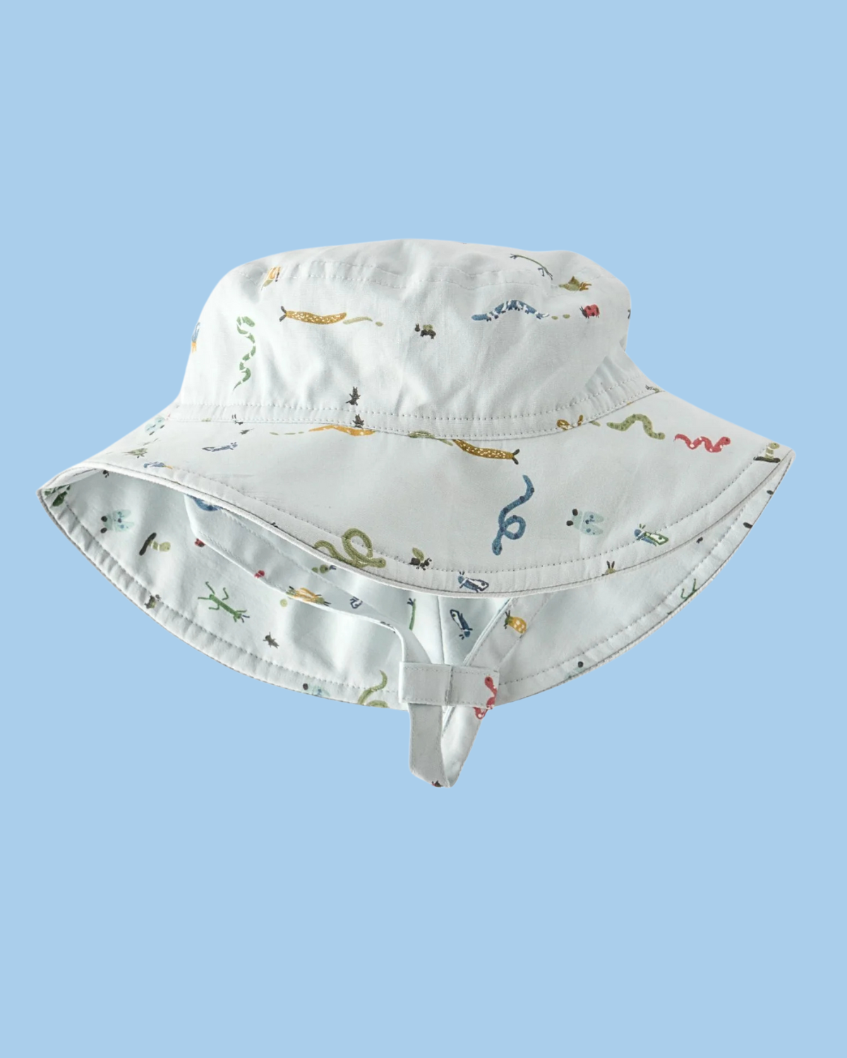 baby bucket hat - crawling critters