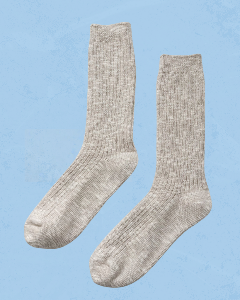 socks - oatmeal cottage socks