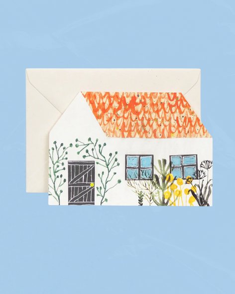 greeting card - cottage