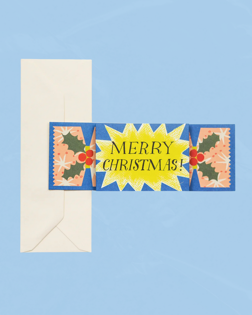 greeting card - christmas cracker