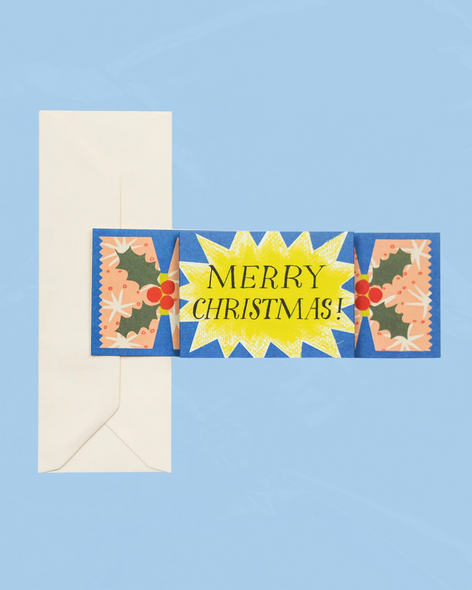 greeting card - christmas cracker