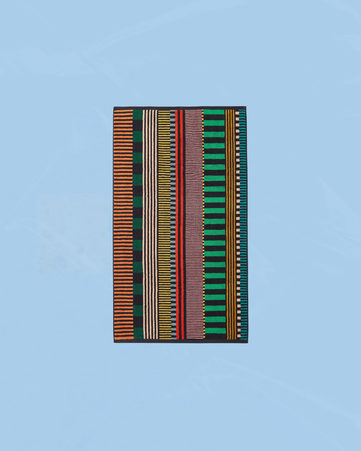 hand towel - multi stripe