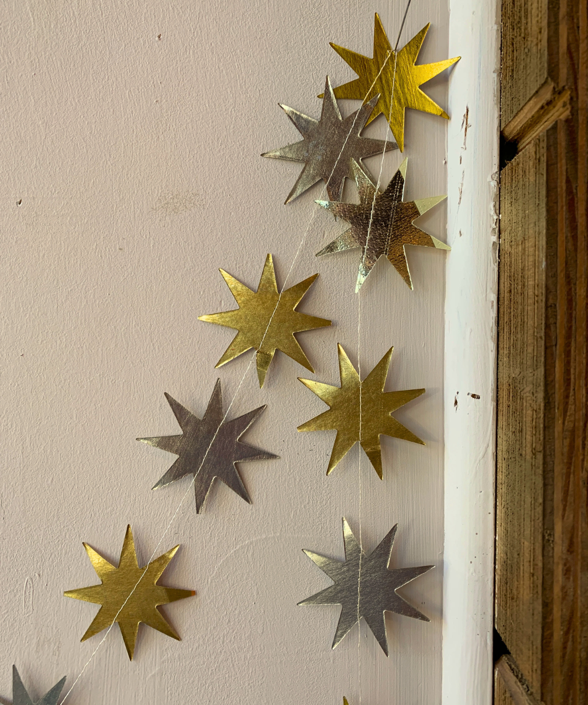garland - metallic starburst