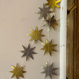 garland - metallic starburst