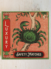 fancy matches - crab