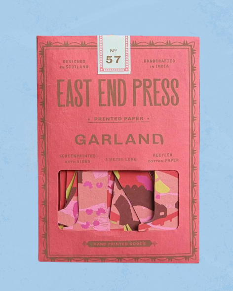 East End Press Birthday Garland in package
