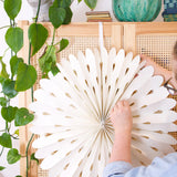 decoration - large white star