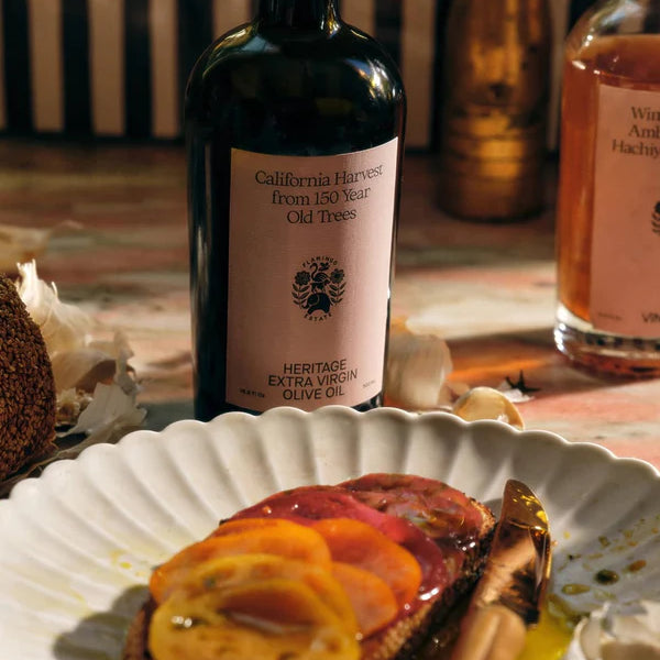 Flamingo estate olive oil on toast