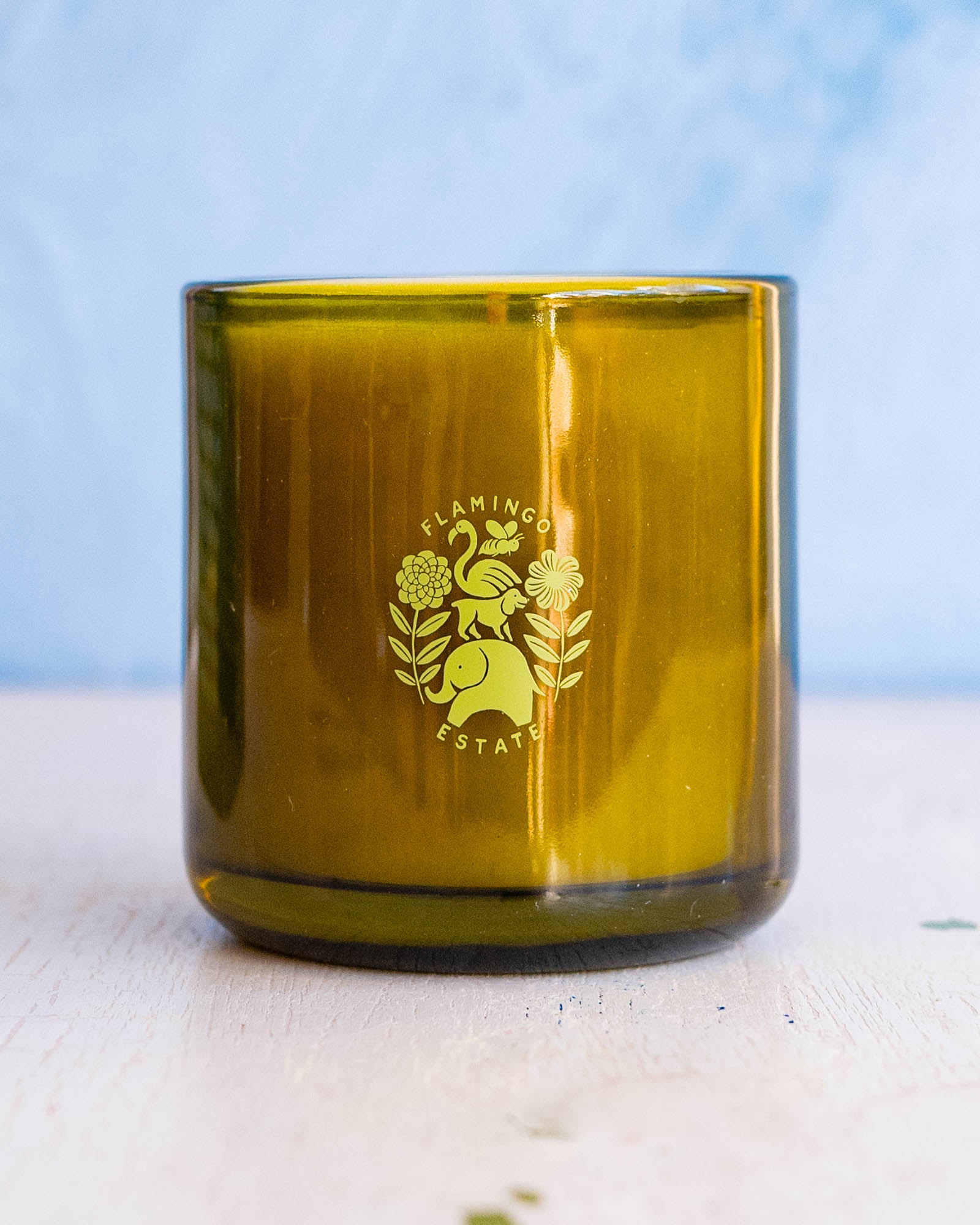 Flamingo Estate candle in tuscan rosemary