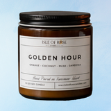 candle -  golden hour