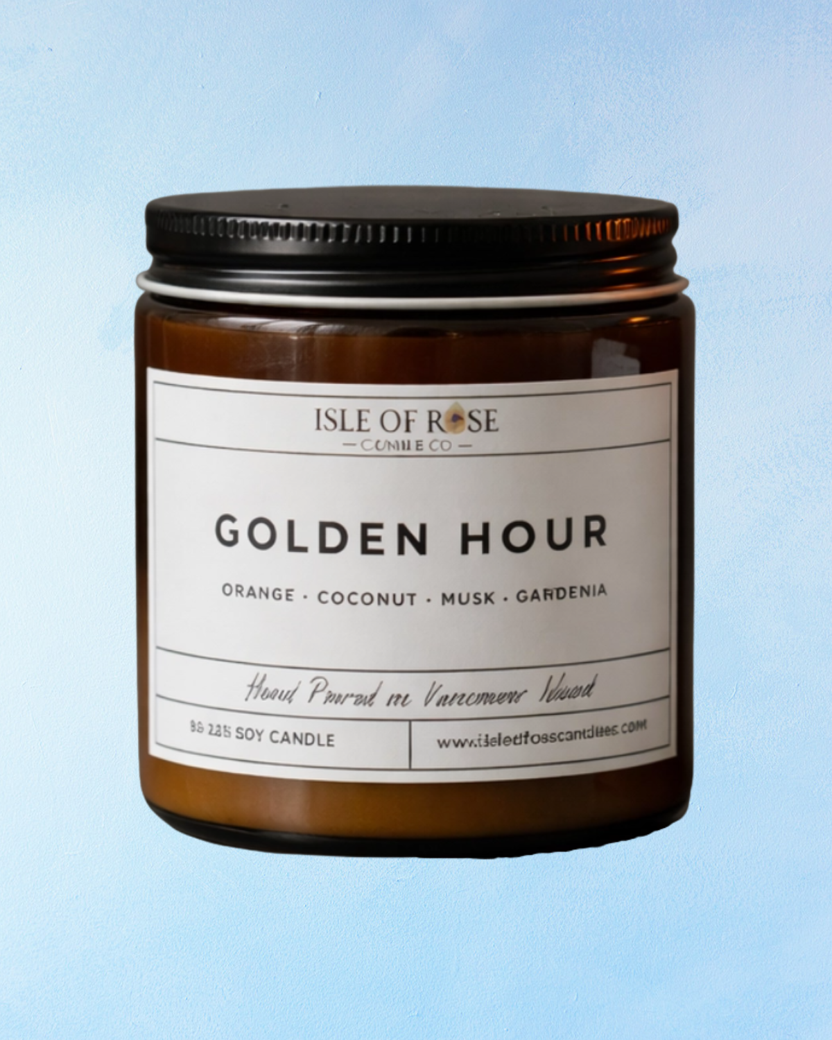 candle -  golden hour