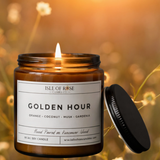 candle -  golden hour