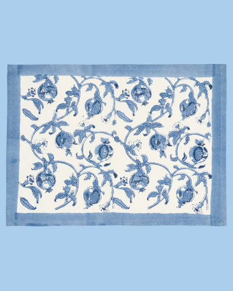 placemats - cornflower blue