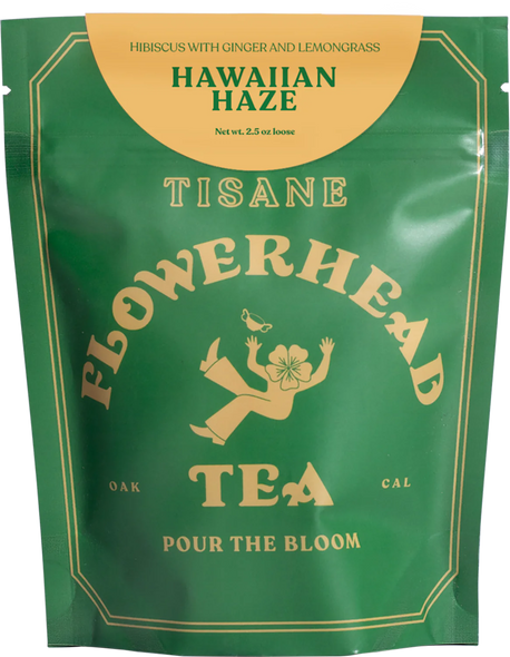 Flowerhead tea in Hawaiian Haze