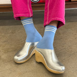 socks - girlfriend - parisian blue