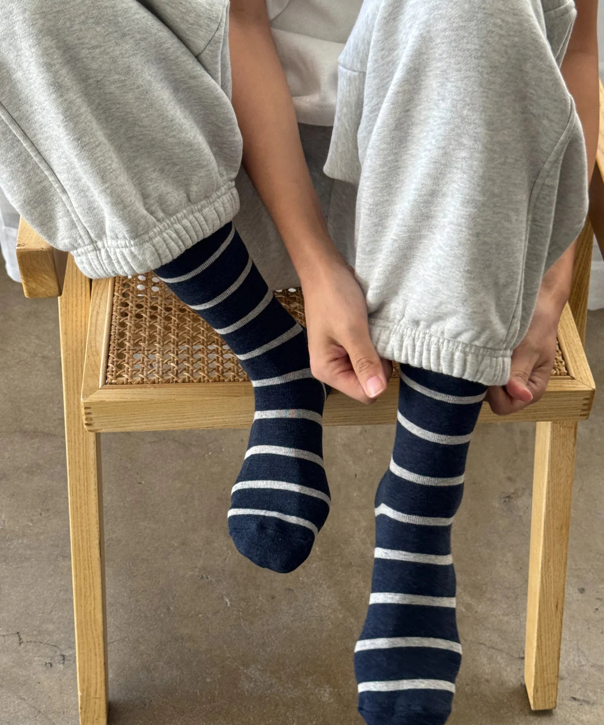 chaussettes - wally - marine