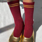 socks - boyfriend - cardinal