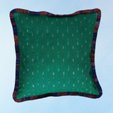 pillow - vintage kantha and ikat