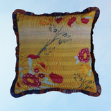 pillow - vintage kantha and ikat