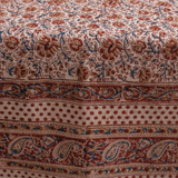 tablecloth - cotton kalamkari desert flower