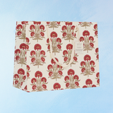 large gift bag - winter red