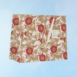large gift bag - winter red