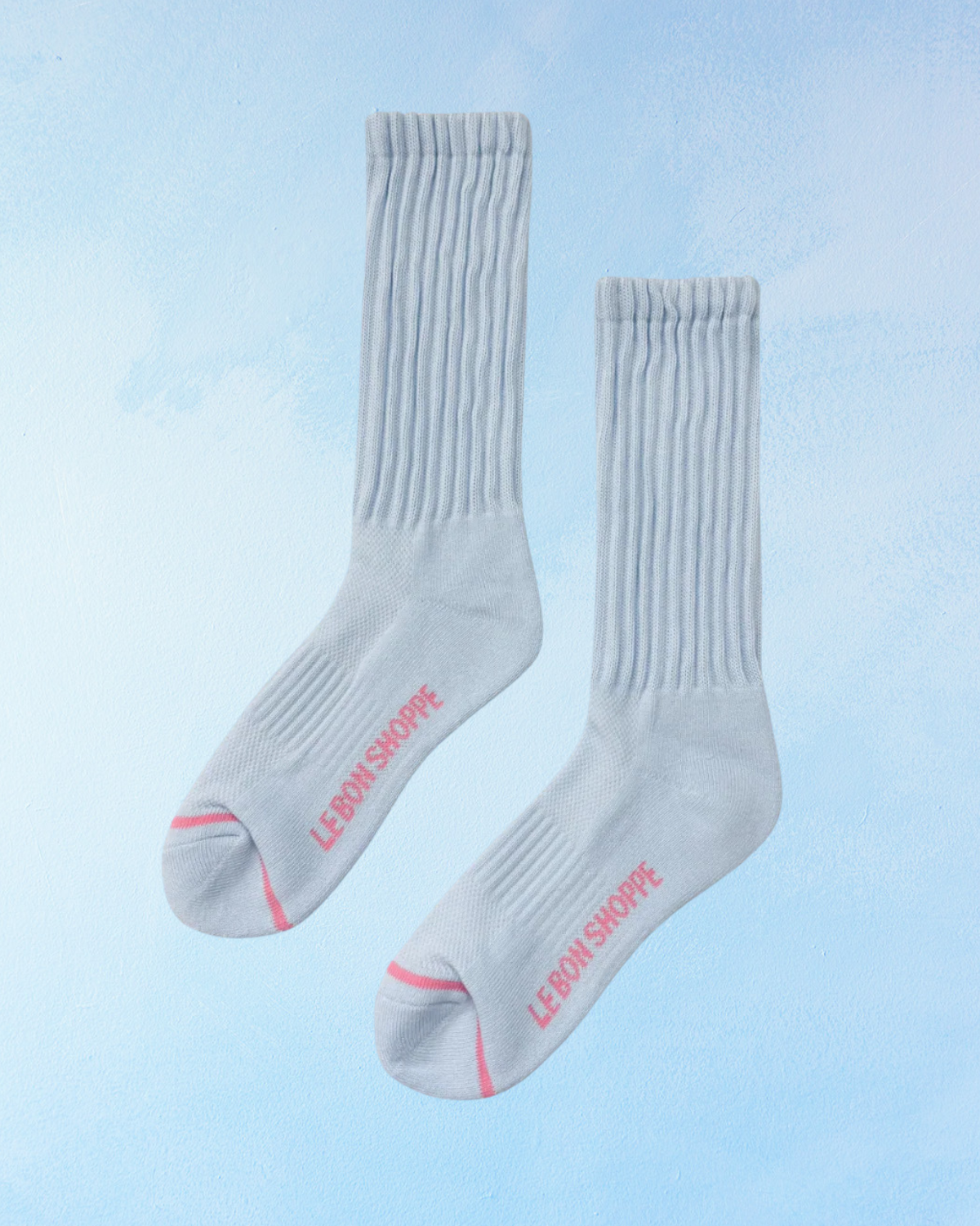 socks - ballet - baby blue