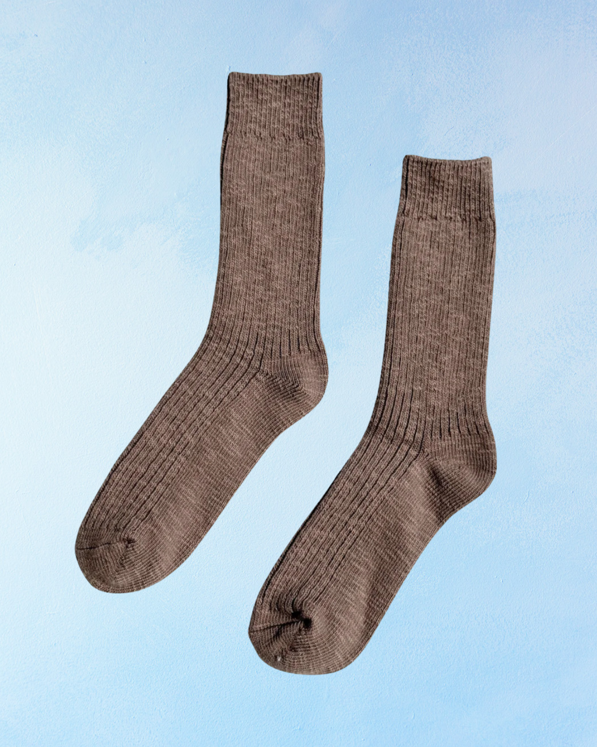 socks - cottage - flax