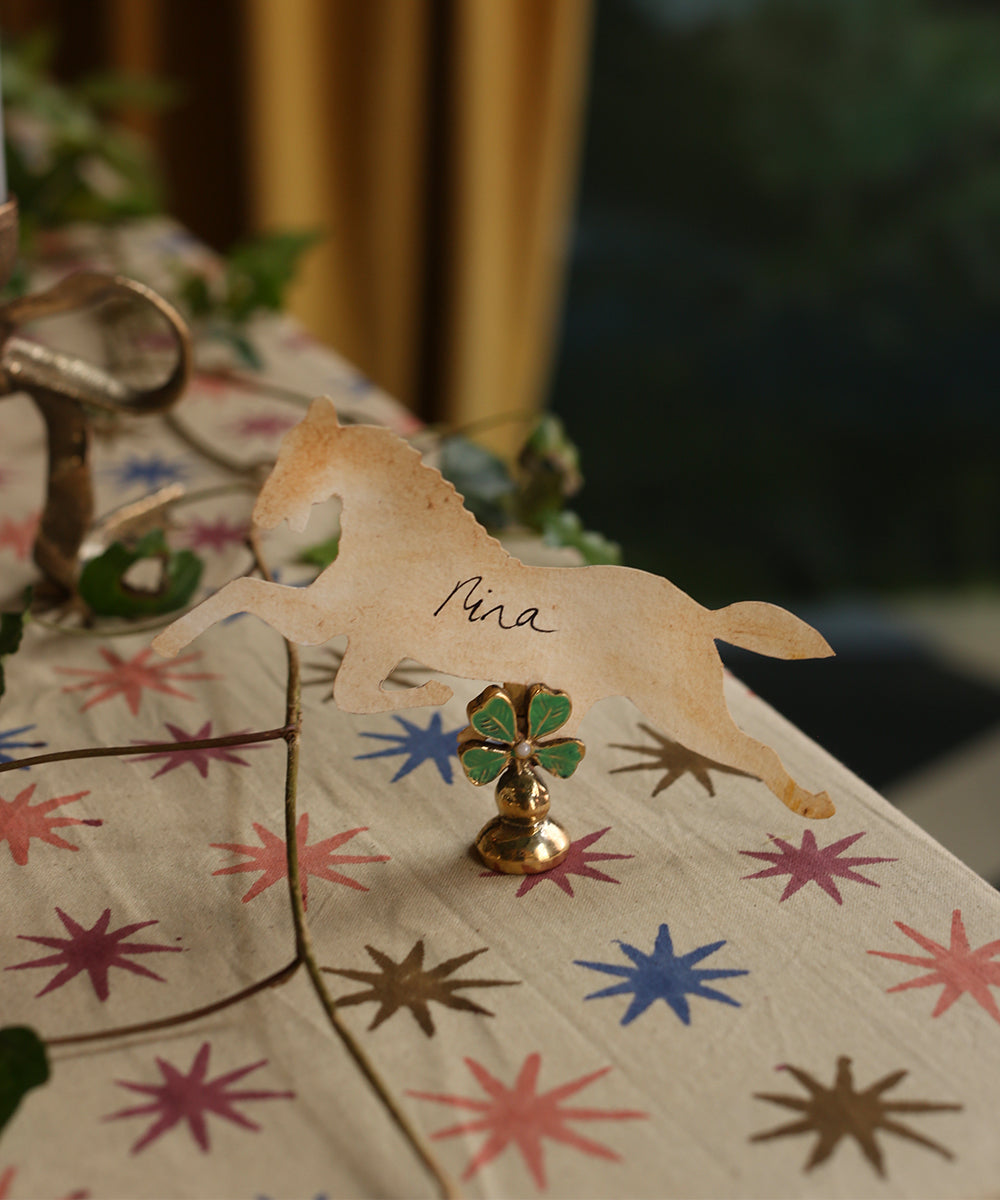 card holder - lucky clover