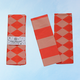 tissue paper - orange and peach