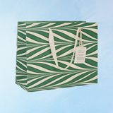 medium gift bag - festive marble