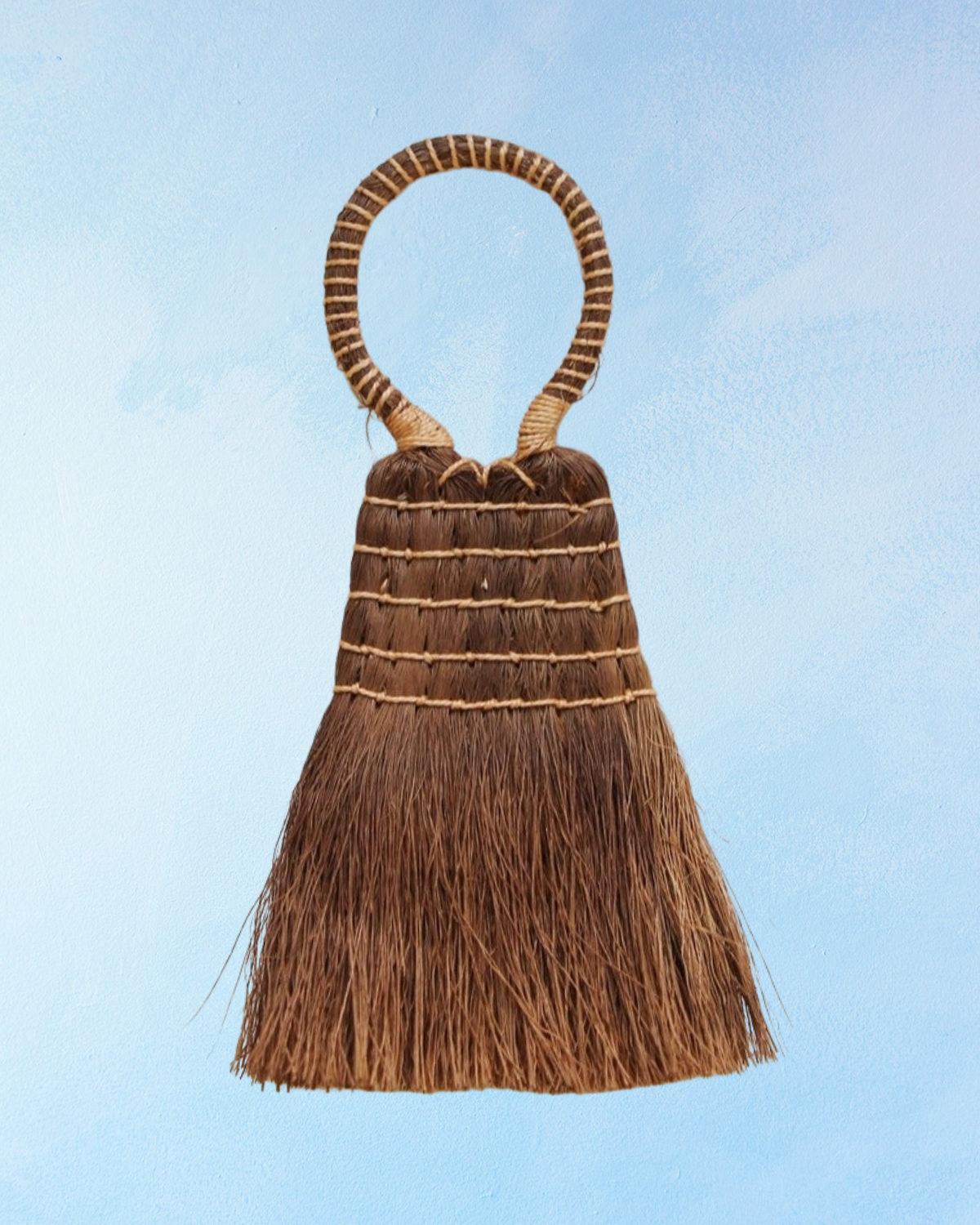 mini brosse en fibre de palmier