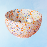 ceramic - splatter multicoloured cereal bowl