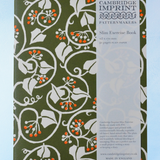 carnet - vert lierre et orange