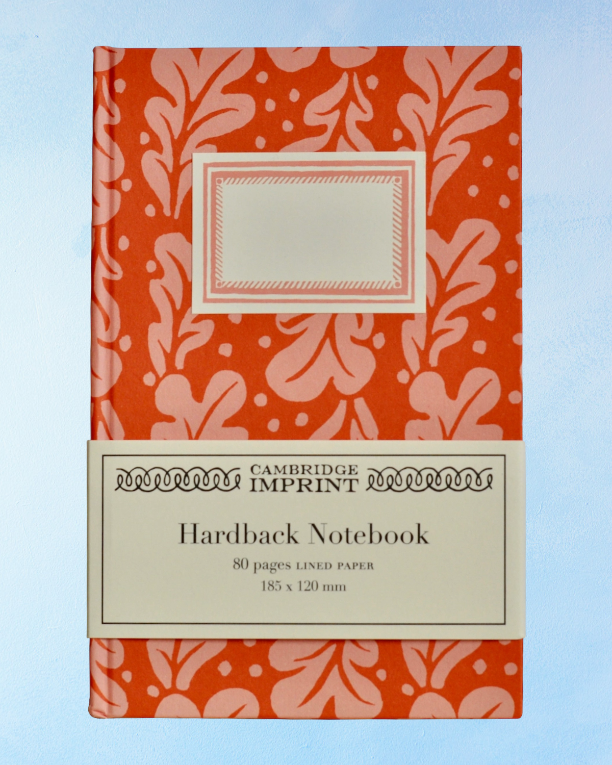 hardcover notebook - quercus pomegranate