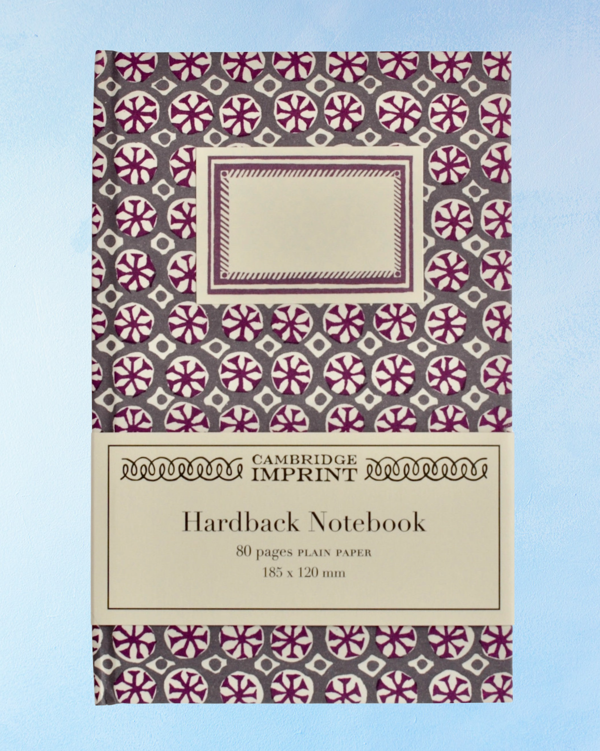 hardcover notebook - sea urchin french lavender