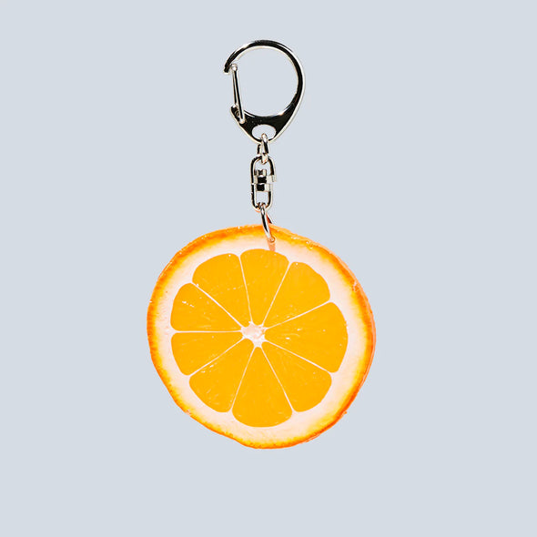 keychain - orange slice