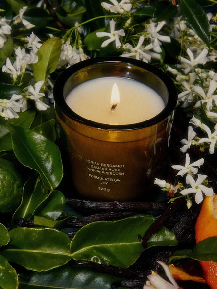 candle - night-blooming jasmine & damask rose