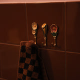 wall hooks - posy (set of three)