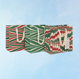 small gift bag - festive marble