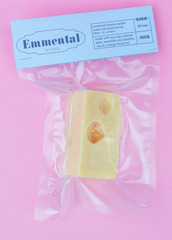 candle - emmental cheese