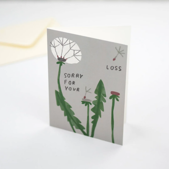greeting card - sorry for your loss
