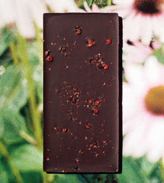 chocolate bar - pink peppercorn