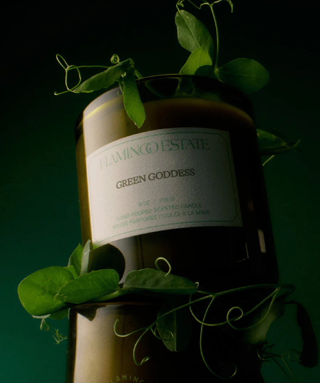 bougie - Flamingo Estate: déesse verte