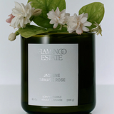 candle - flamingo estate jasmine damask rose