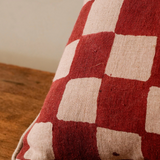 pillow - linen chequers