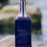 distributeur d'huile en céramique - costa azul