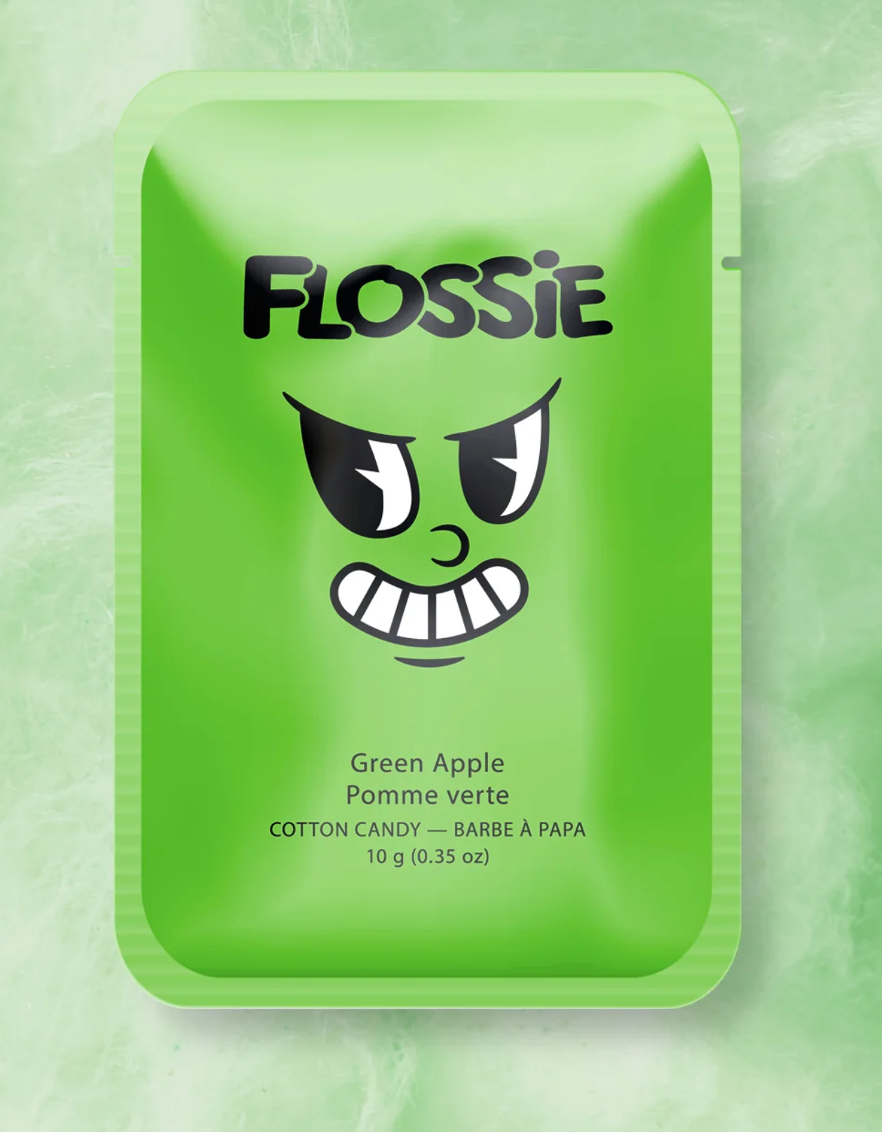 cotton candy - green apple