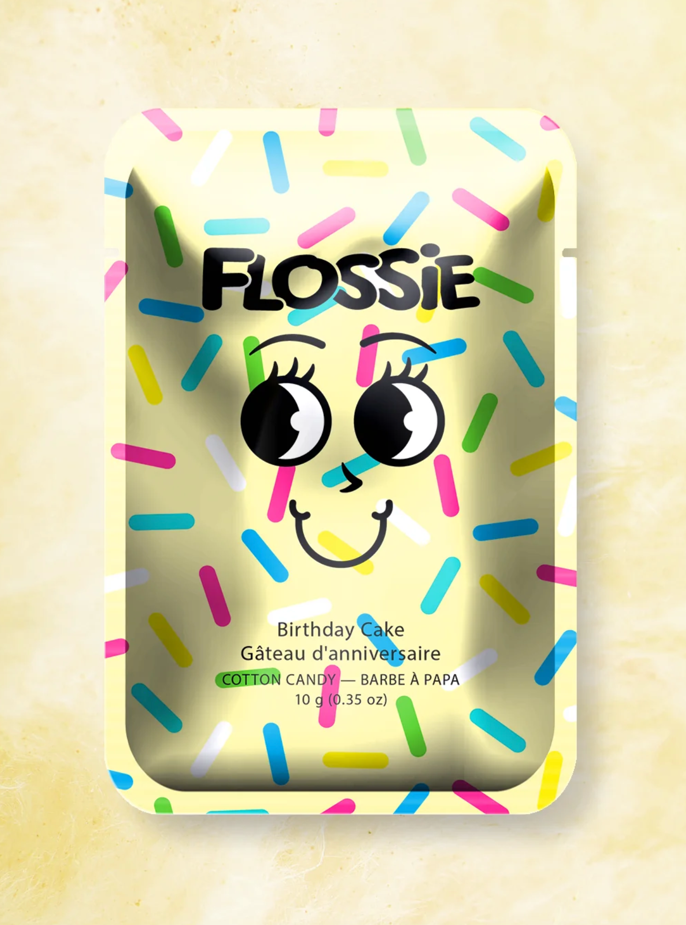 cotton candy - birthday cake